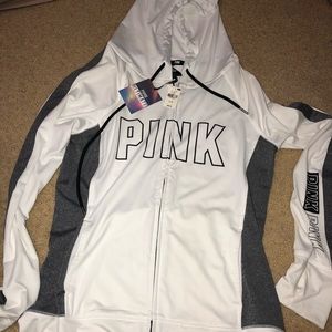 BRAND NEW W/TAGS!! VSPINK Ultimate full zip hoodie
